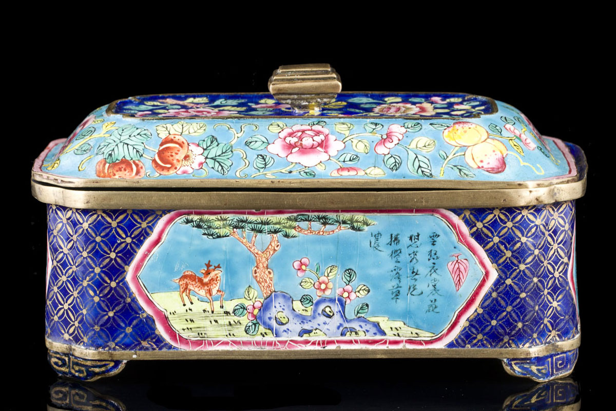 Jiaqing painted enamel