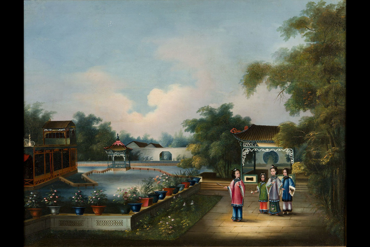 19th century anglo-Chinese painting