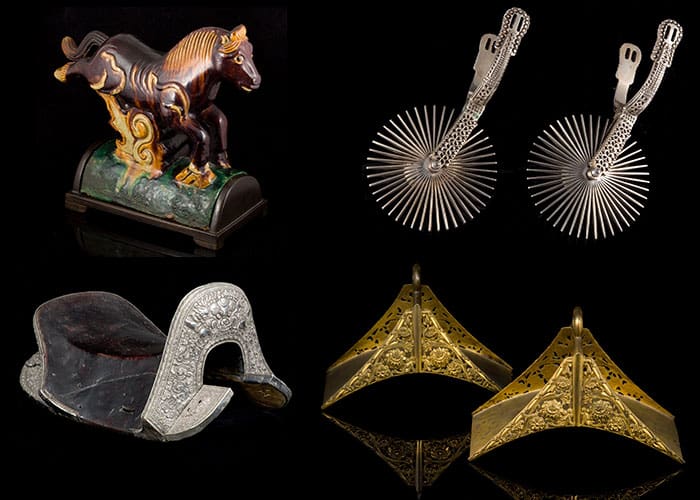 Antique Asian Equestrian collectibles